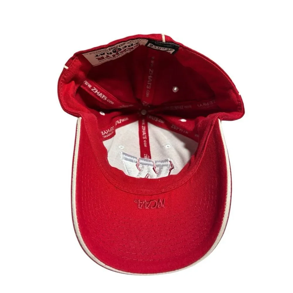VINTAGE Wisconsin NCAA Zephyr Hat 7 1/4